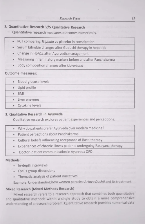 Anveshika Research Methodology & Medical Statistics For BAMS K.A.S 197